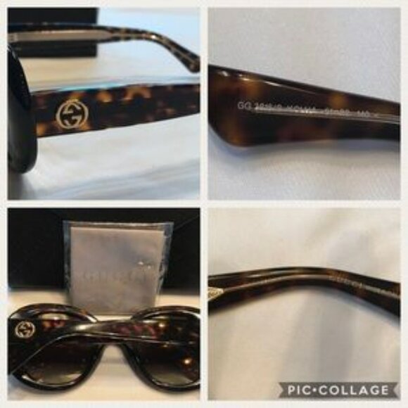Authentic Gucci Round Tortoise Sunglasses - Picture 2 of 5